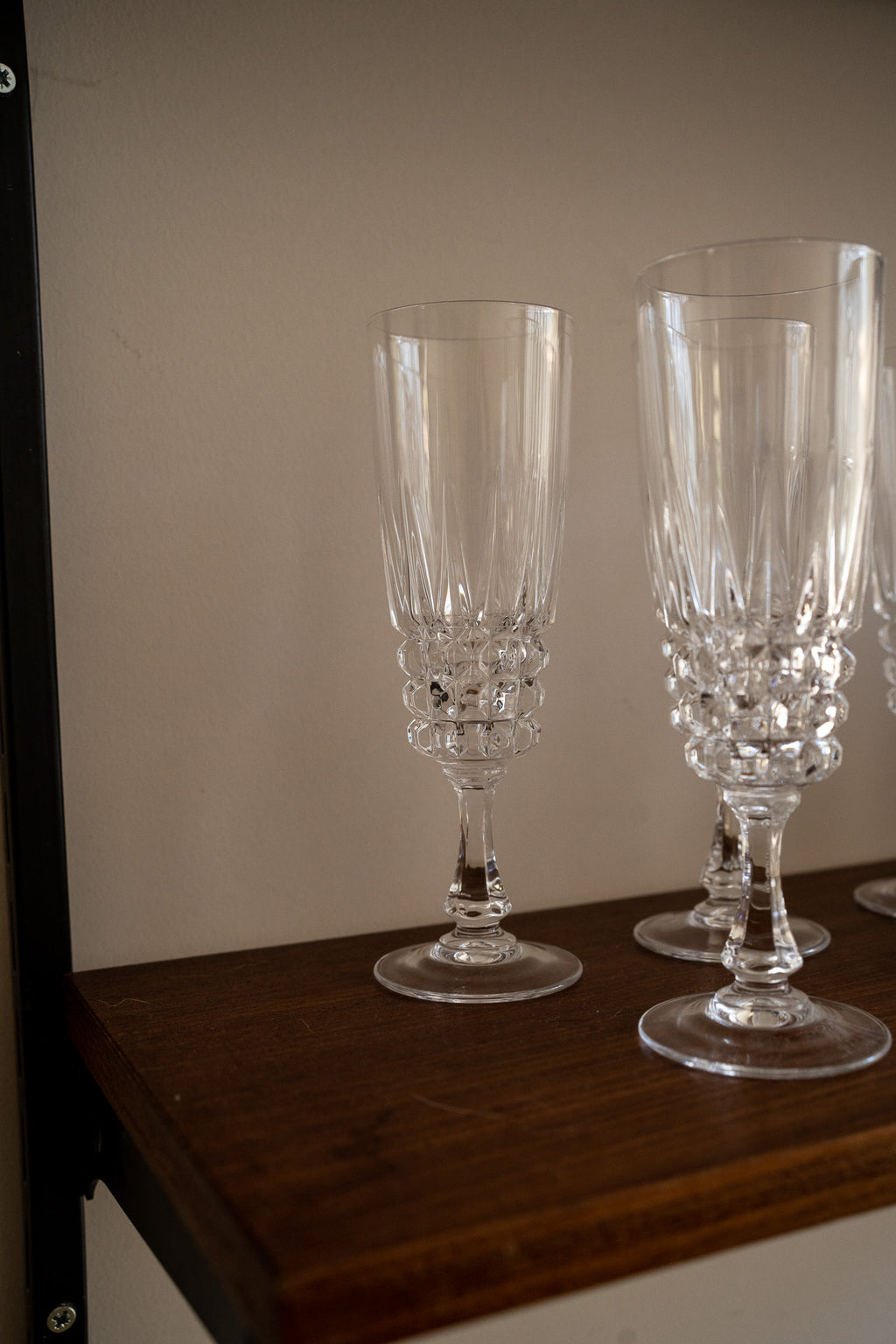 Set of 8 Champagne Glasses