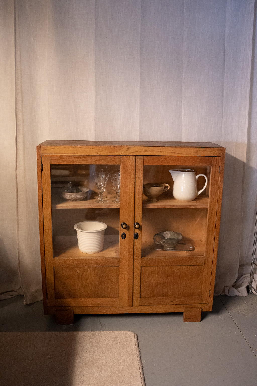 Vintage vitrinekast