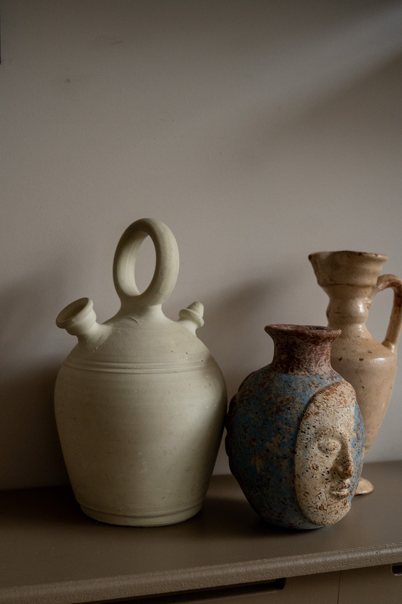 Terracotta botijo