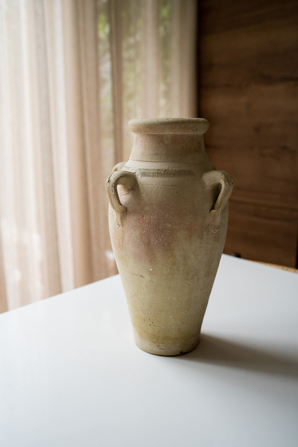 Terracotta amfoorvaas