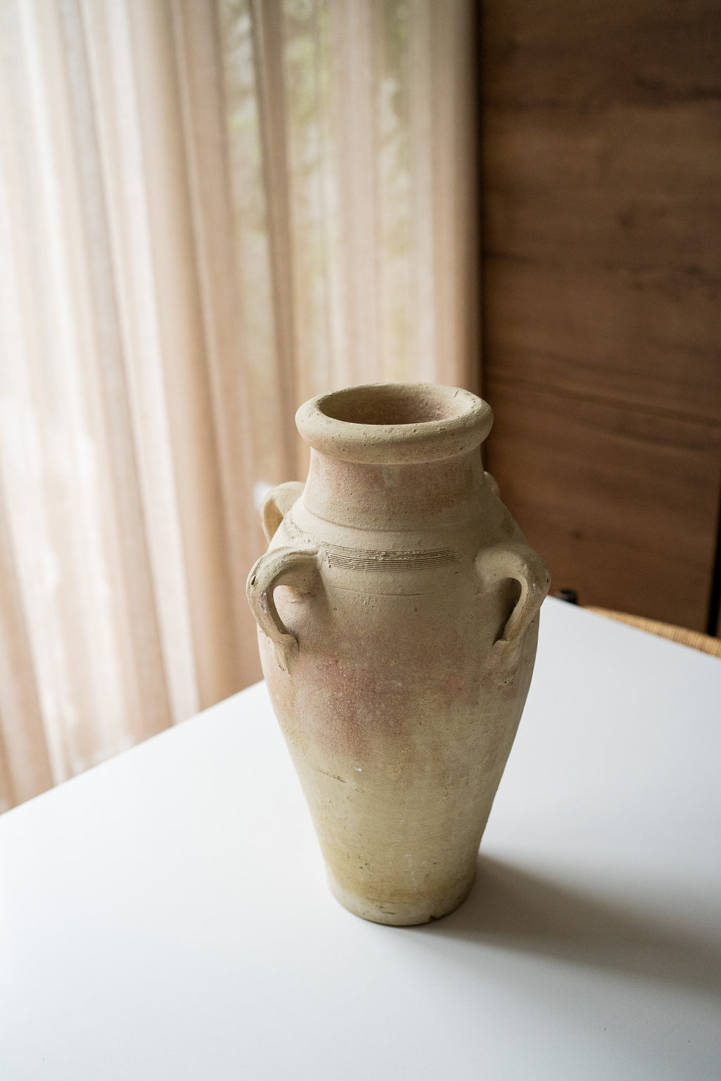 Terracotta amfoorvaas