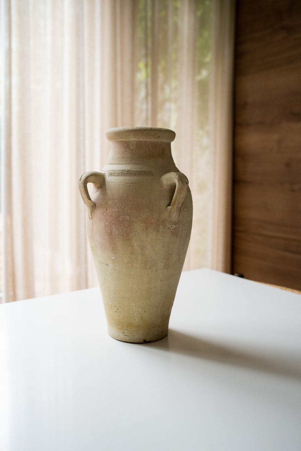 Terracotta amfoorvaas
