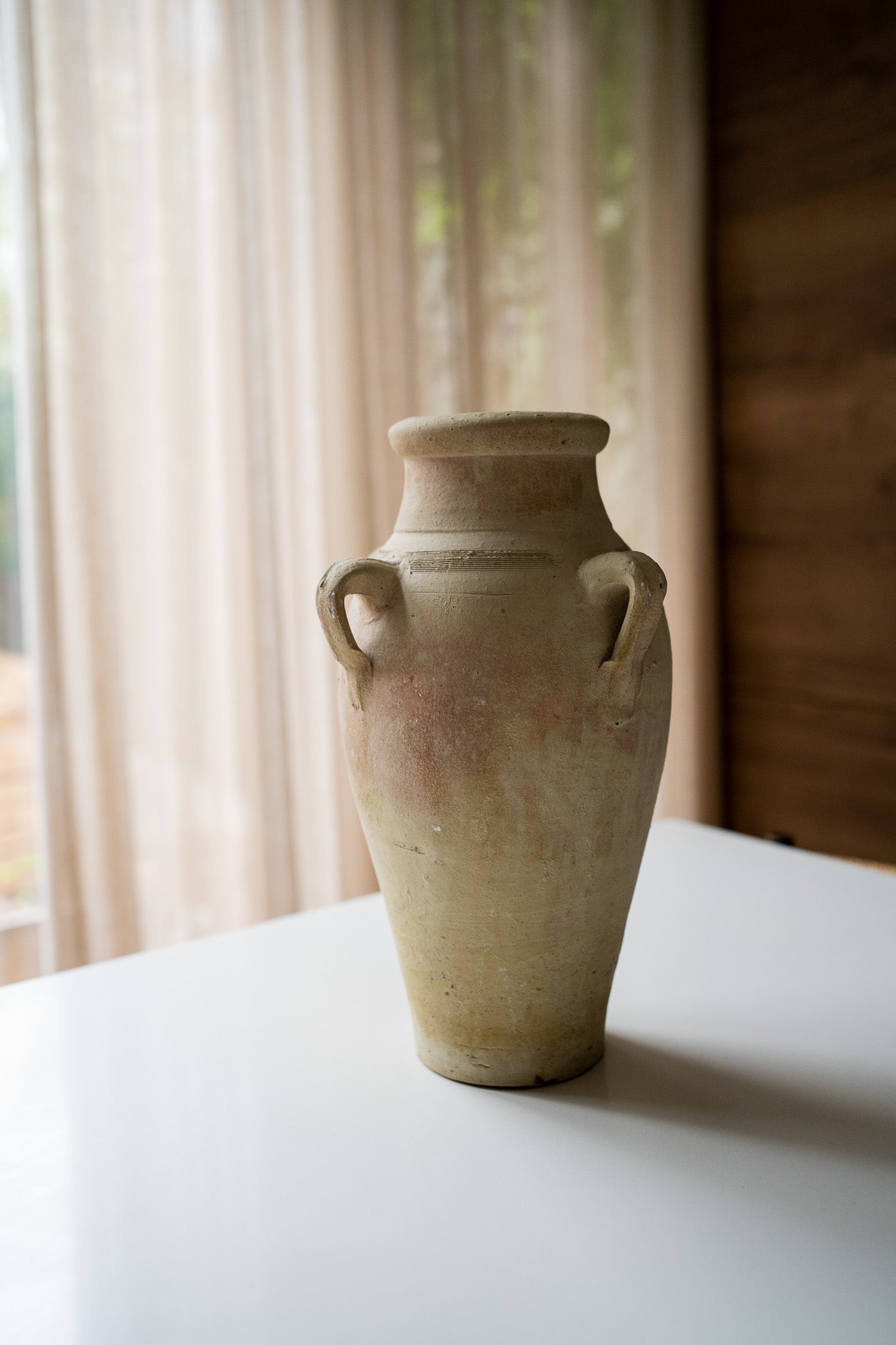 Terracotta amfoorvaas