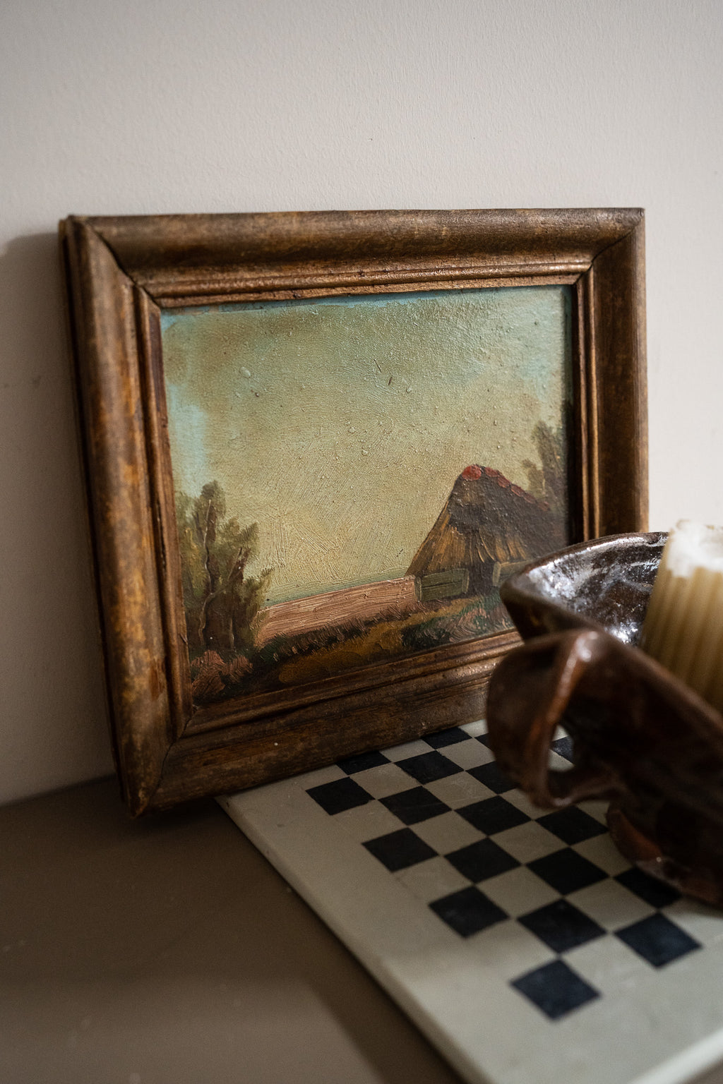 Schilderij little farm