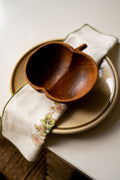 Houten schaaltje appel