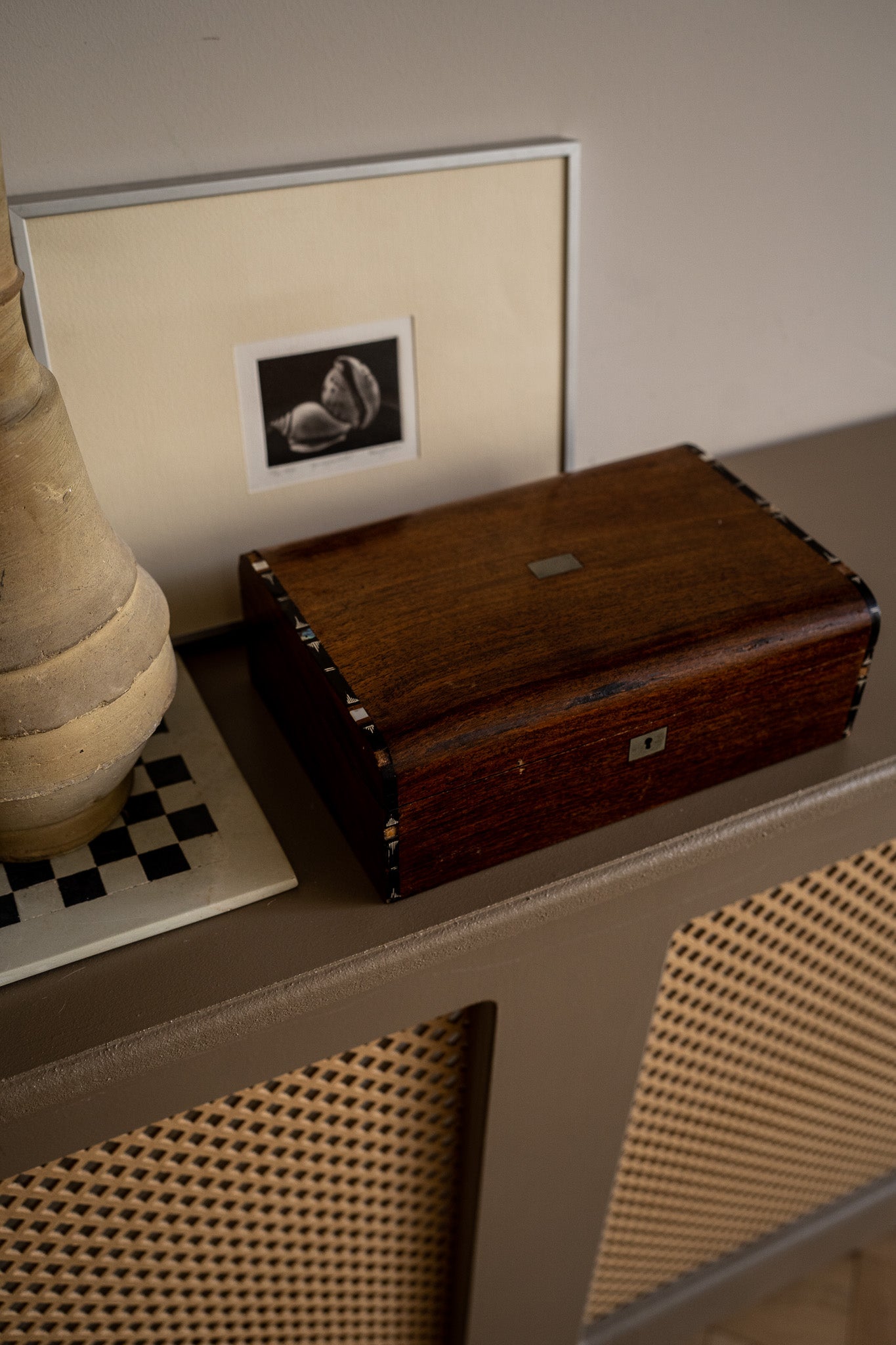 Vintage houten kist