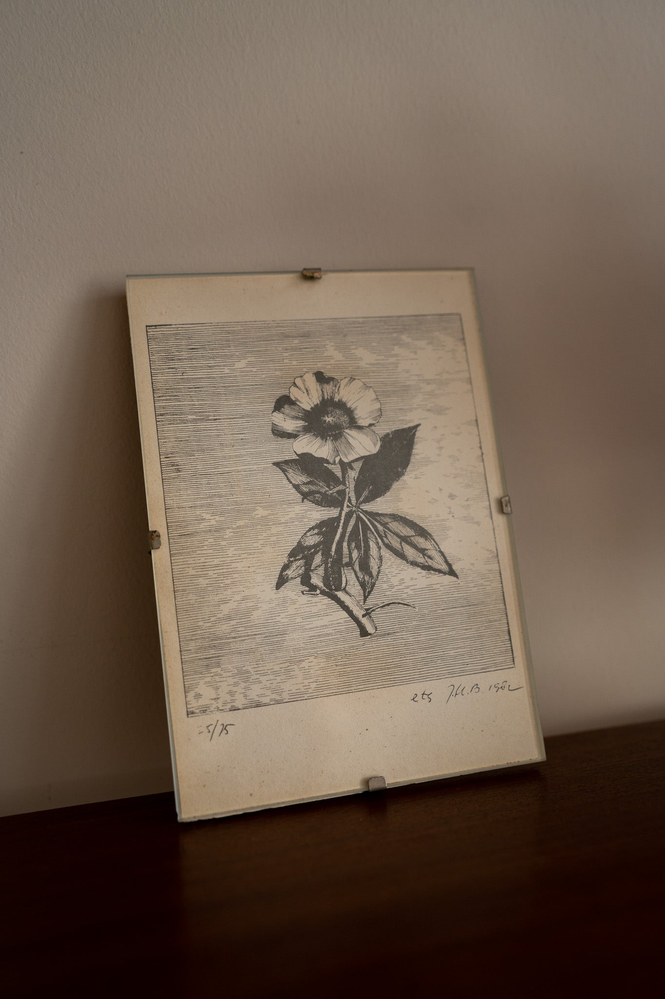 Vintage flower ets