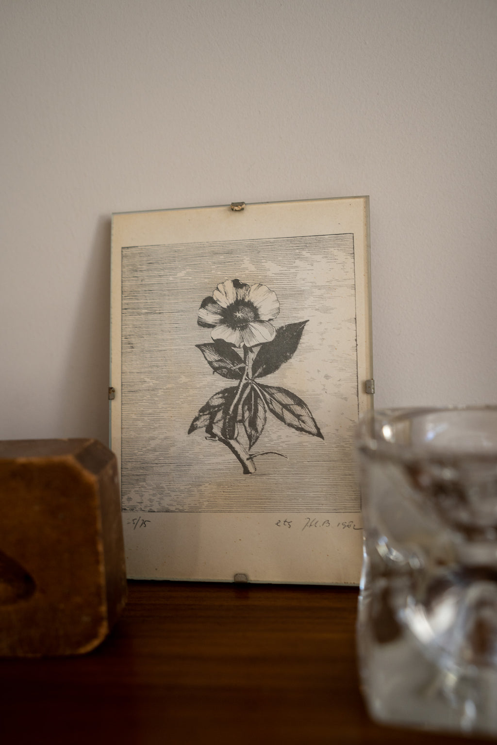Vintage flower ets