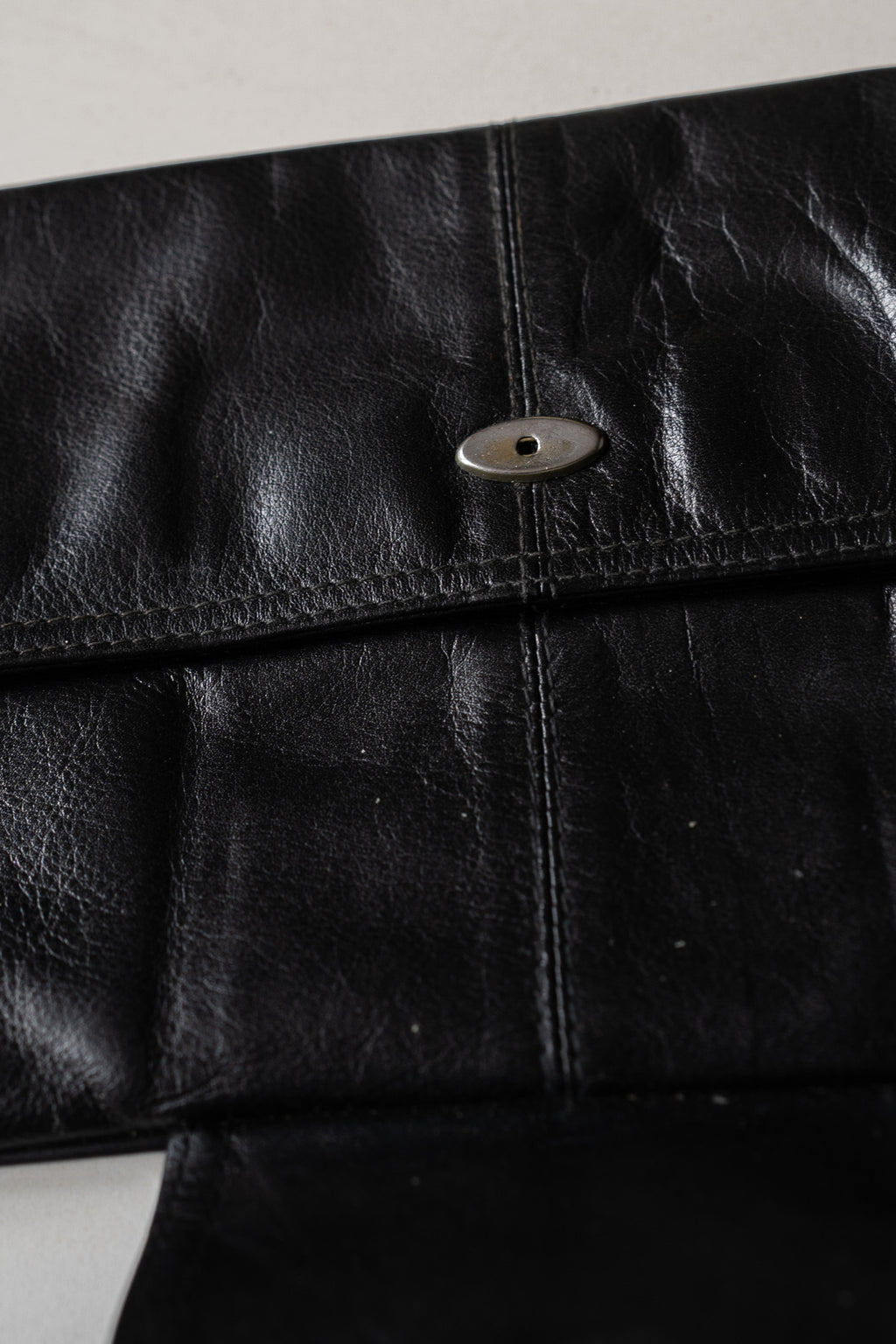 Vintage zwarte clutch