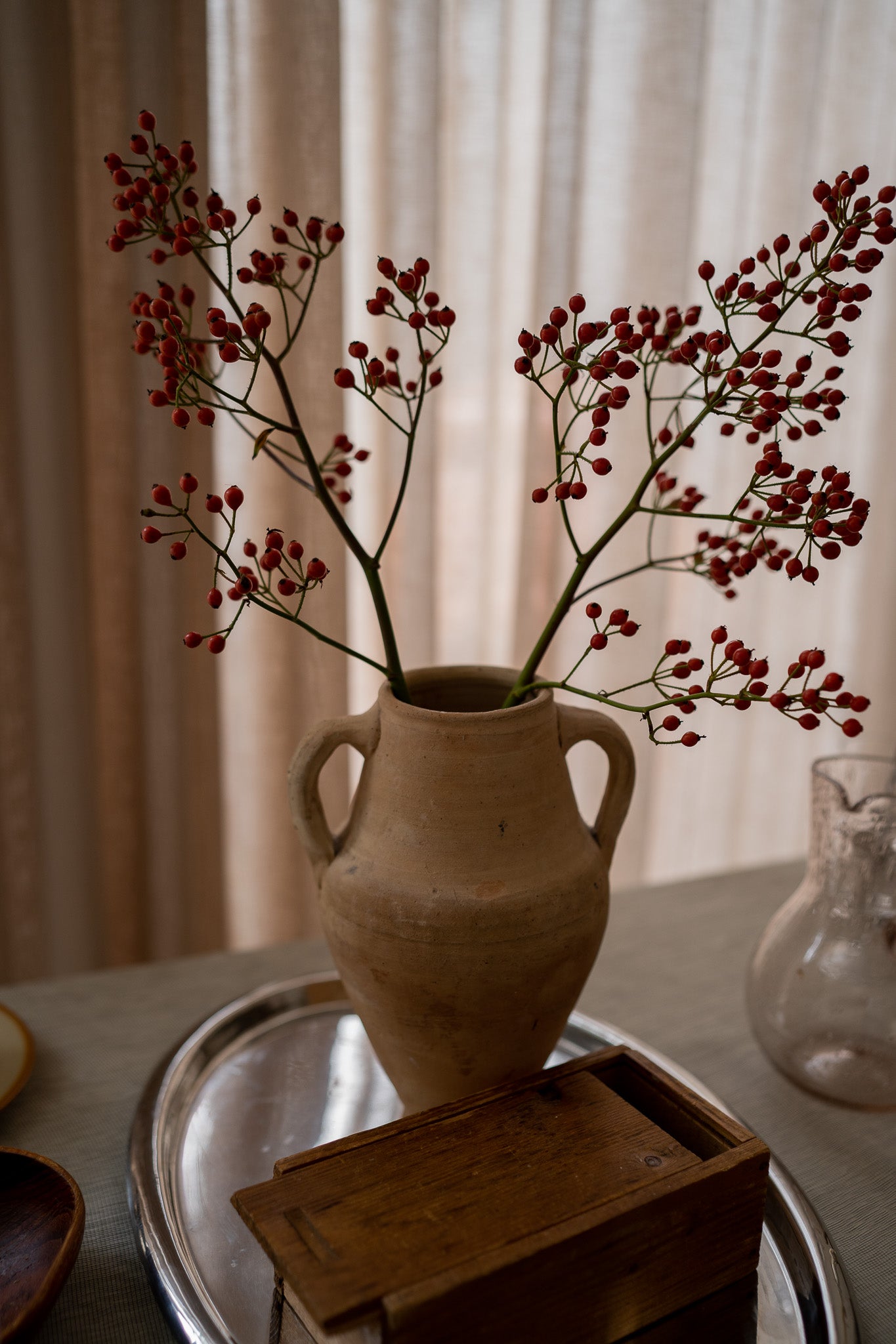 Terracotta vaas