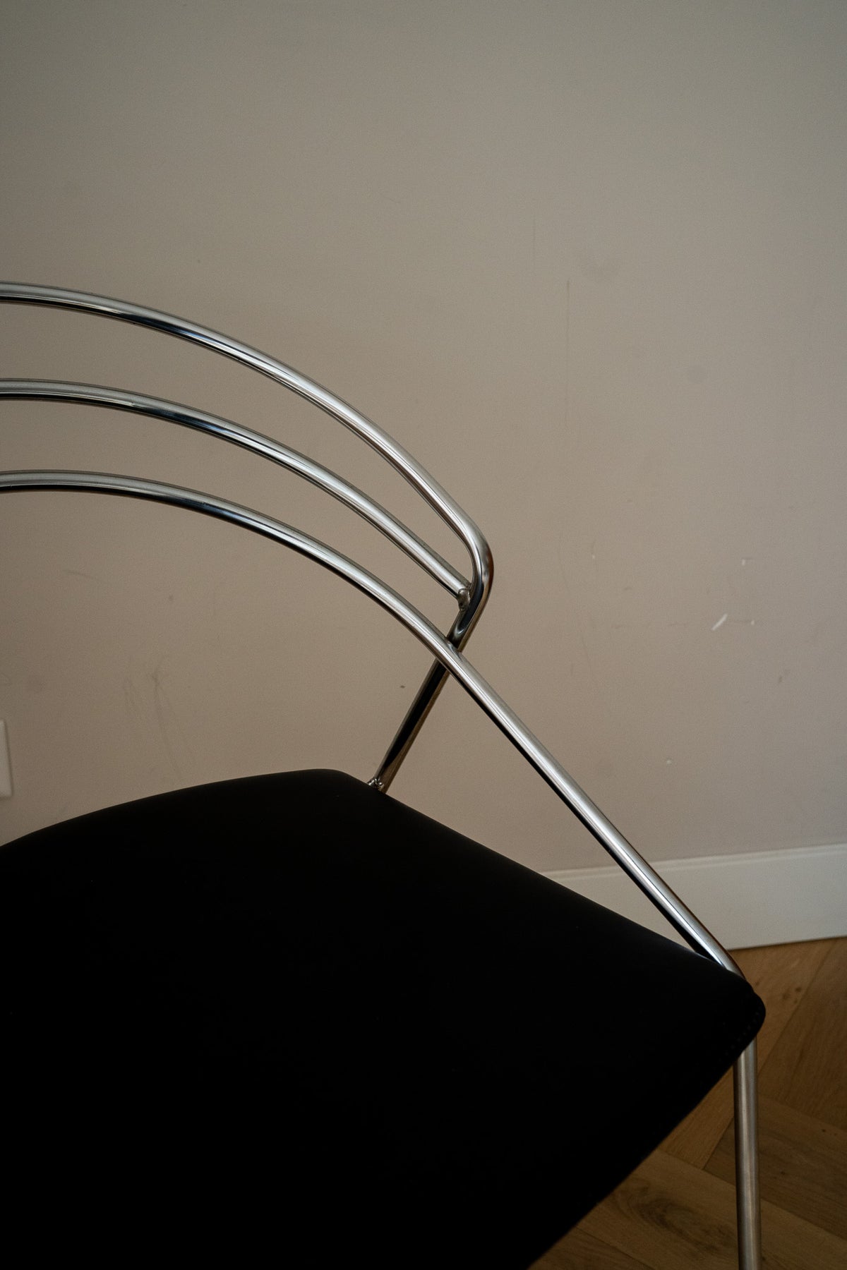 2 Vintage Design 80’s Stilistische Draadstaal Stoelen Chroom&nbsp;