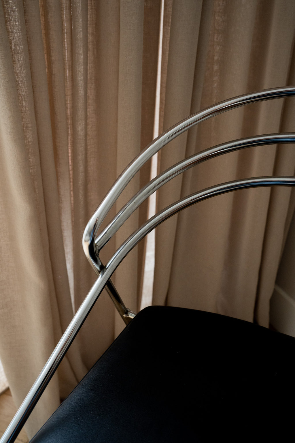 2 Vintage Design 80’s Stilistische Draadstaal Stoelen Chroom&nbsp;