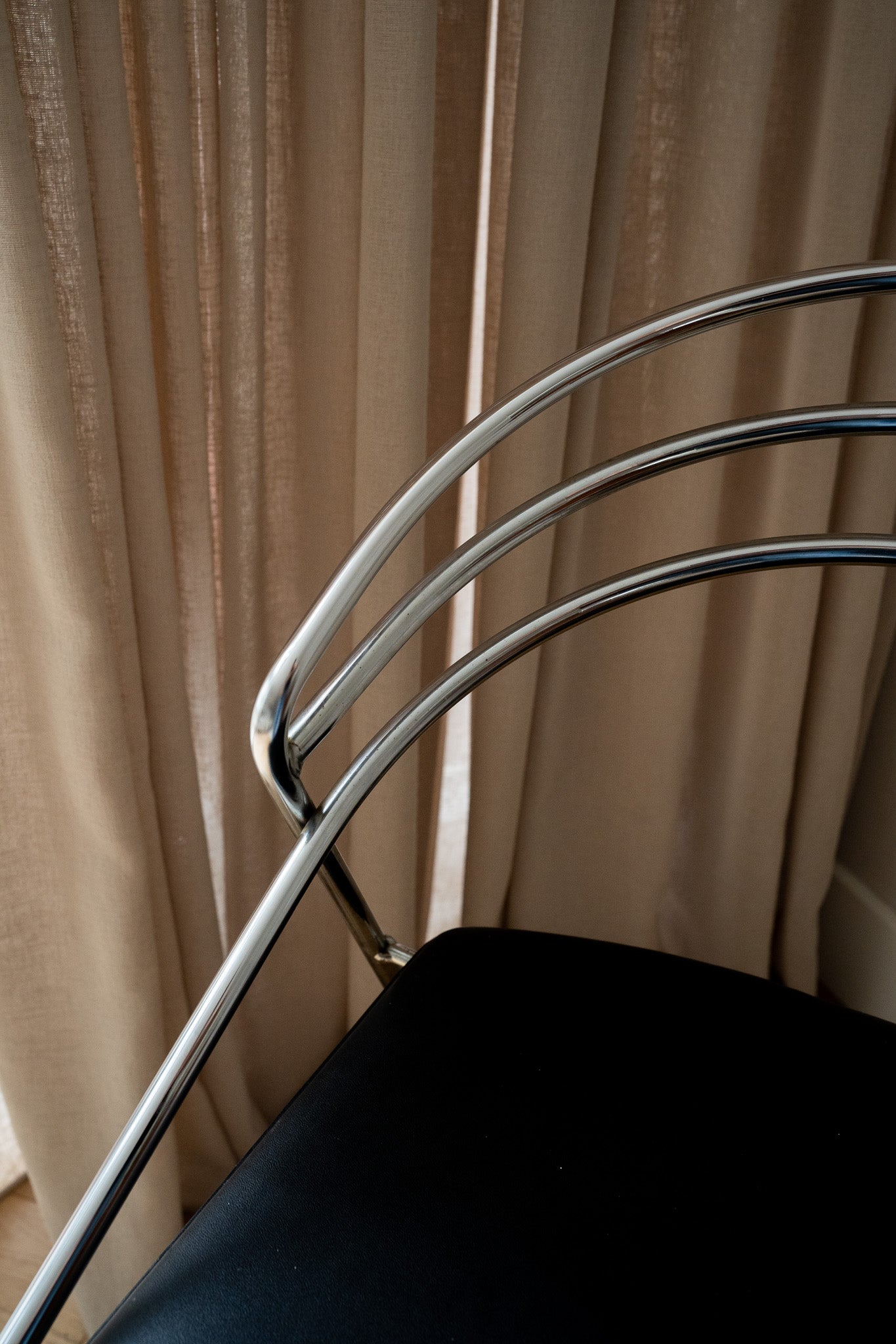 2 Vintage Design 80’s Stilistische Draadstaal Stoelen Chroom&nbsp;