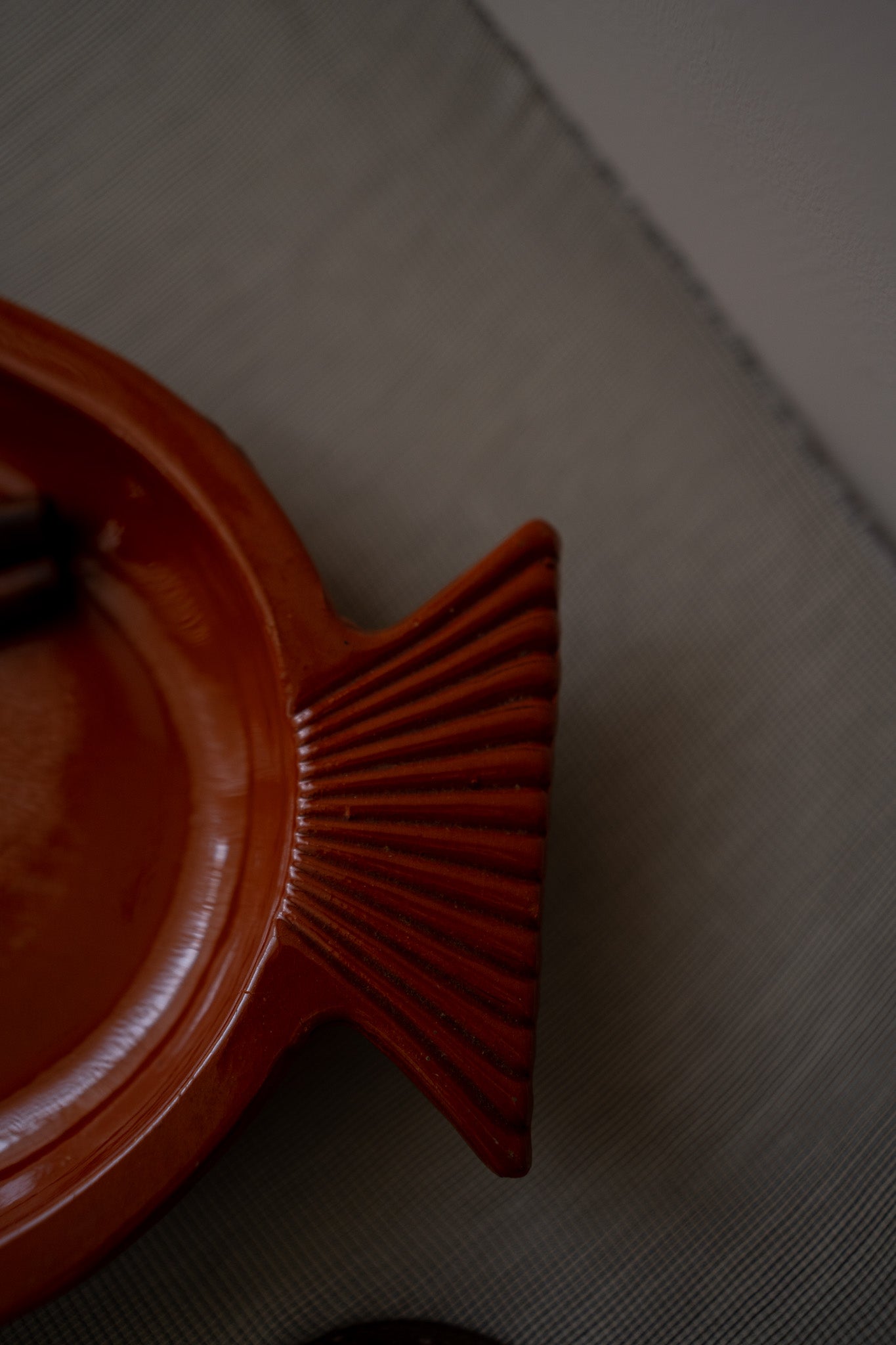 Terracotta visschaal
