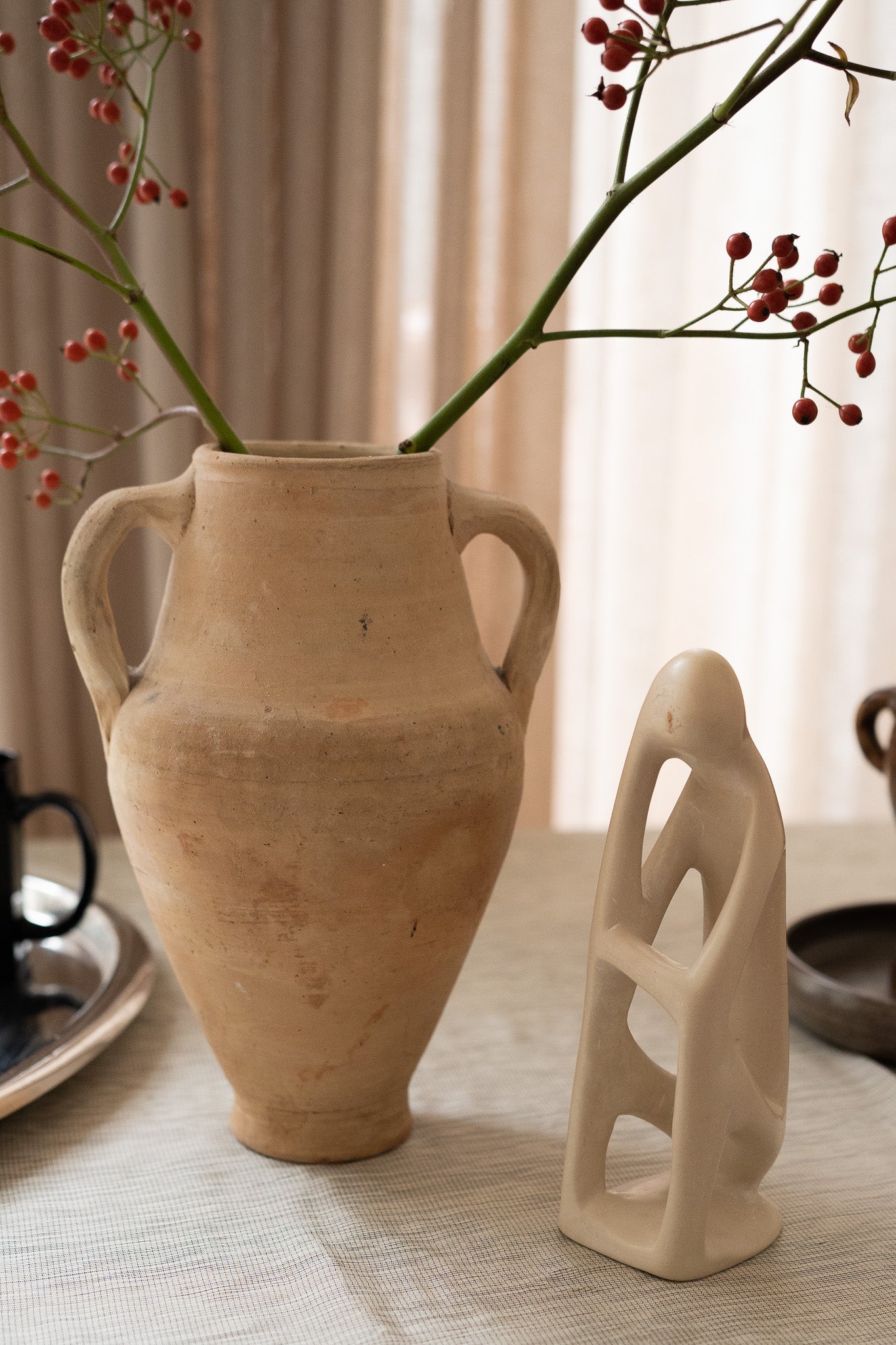 Terracotta vaas