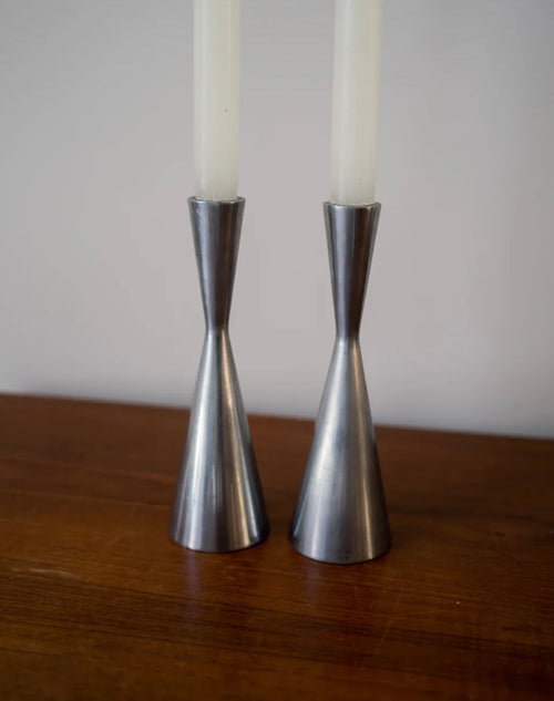 2 vintage IKEA “Gota” kandelaars