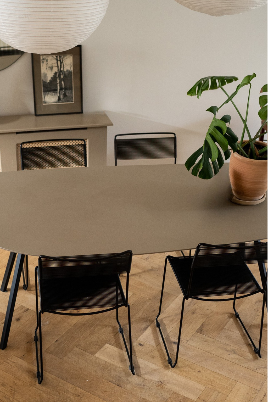 4 x Vintage spaghettistoelen  Giandomenico Belotti Alias