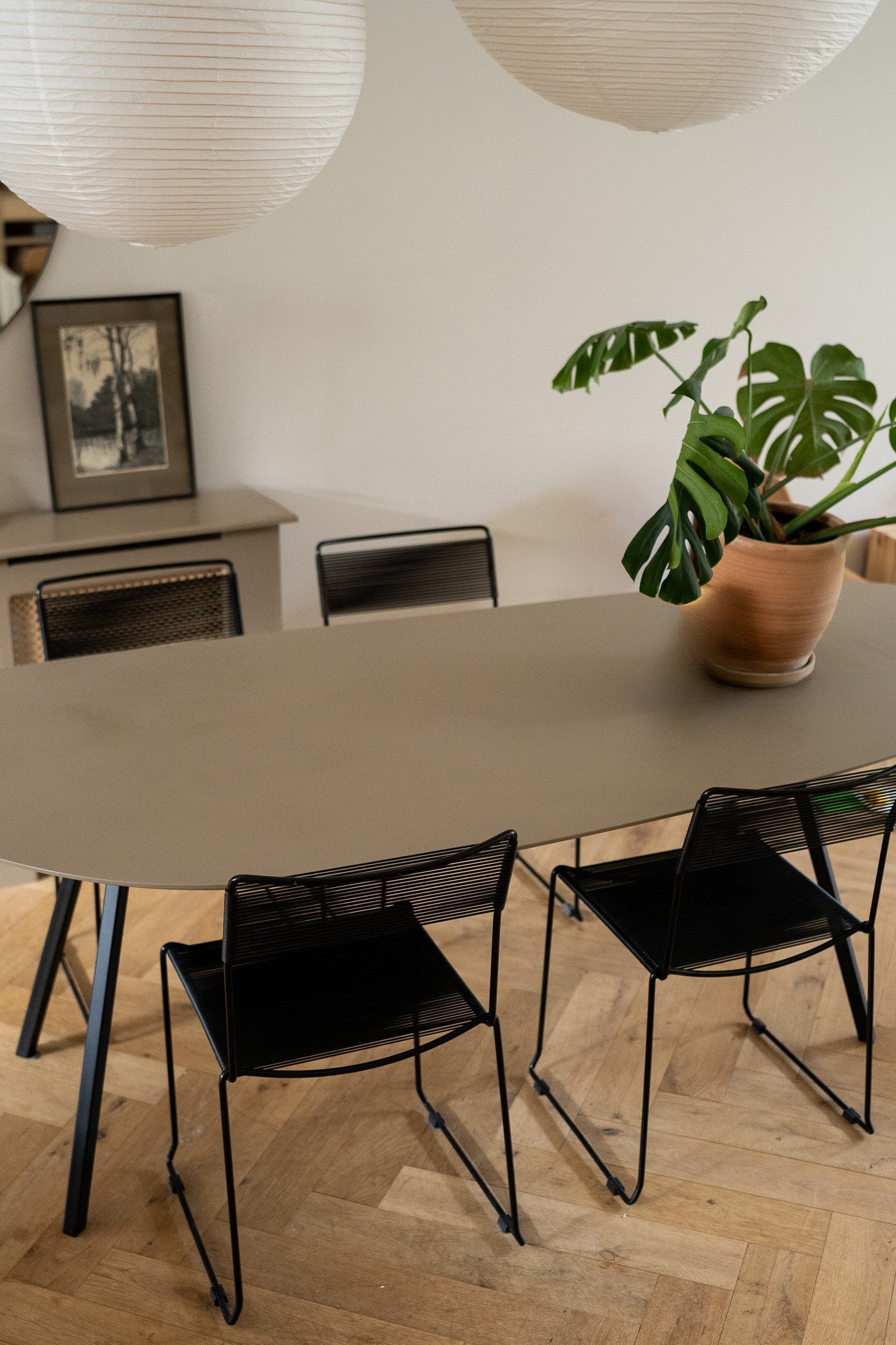 4 x Vintage spaghettistoelen  Giandomenico Belotti Alias